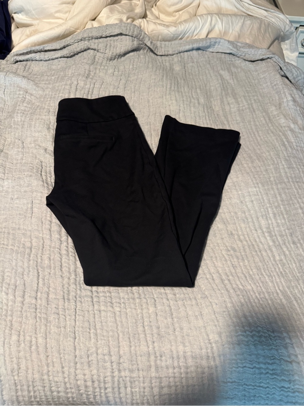 Express Black Boot Cut High-Rise Stretch Pants
